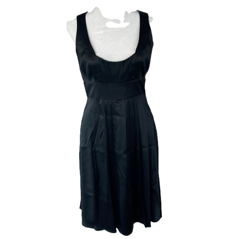 𝅺JASMINE Di Milo Black Silk Dress